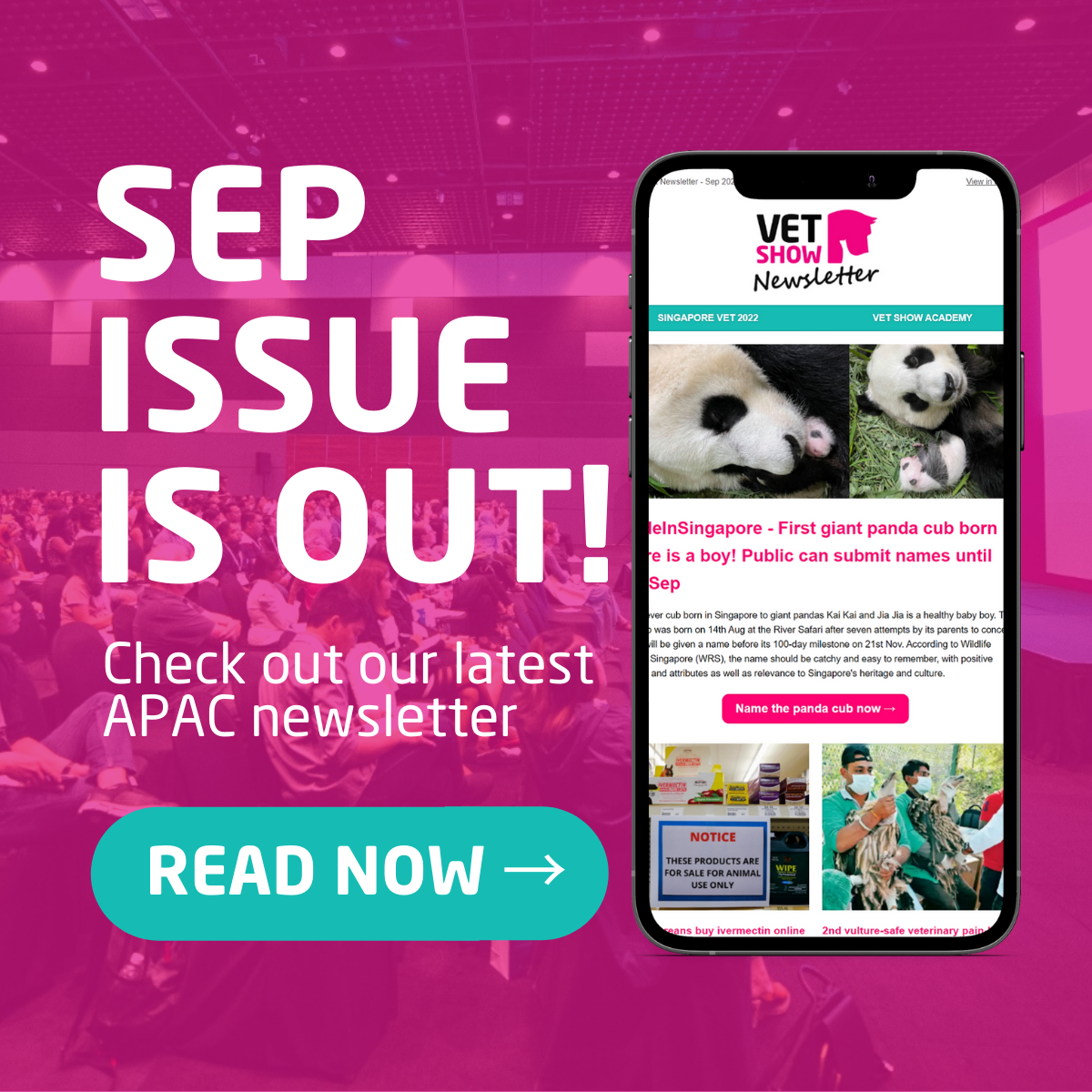Singapore Vet Monthly Newsletter Sep